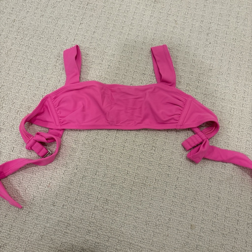 Xhilaration Bright Pink Bikini Top